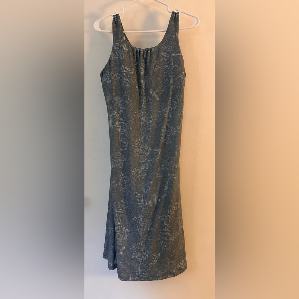 Prana Black and Gray Dotted Shirt